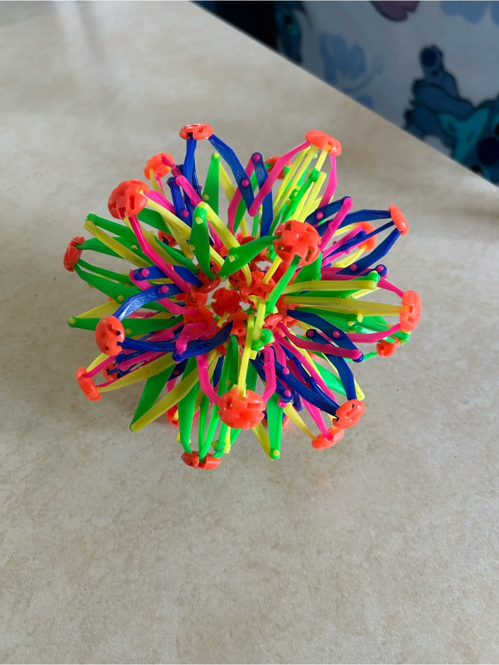 (3/$10) Colorful Expanding Pop Ball - Multicolor Kids Toy